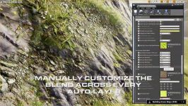 UE4 Auto Landscape Master Materials برای آنریل انجین