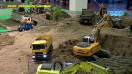 BIG RC CONSTRUCTION SITE ACTION RC DOZER RC TRUCK