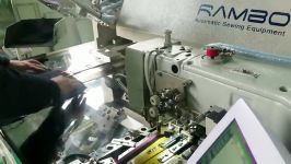 RAMBO RM 390H Double needles automatic pocket setting machine