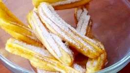 Homemade Churros Recipe 2 ways  With Without Piping Bag