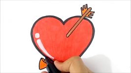 HOW TO DRAW A CUTE HEART EASY STEP BY STEP  COMO DESENHAR UM CORAÇÃO