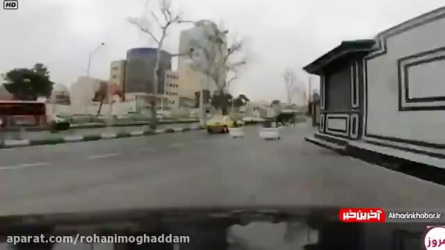 داخل خودروی گشت نامحسوس پلیس تعقیب گریز در اتوبان‌های تهران