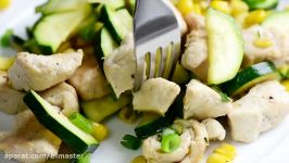 Chicken Zucchini and Corn