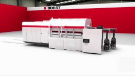 BOBST Hawkeye  Pinhole detector on vacuum metallizer