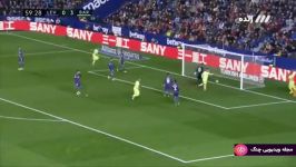 گلها لحظات حساس لیگ اروپا 2019 2018  گل چهارم بارسلونا به لوانتهلیونل مسی