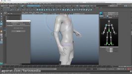 دوره یادگیری مایا این مجموعه Rigging در Maya