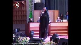 زهرا گروه ای مجری حاضر در جشنواره مجریان هنرمندان صح