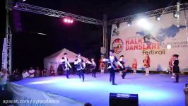 رقص آذربایجانی کودکان آیلان در جشنواره بین المللی رقص های فولکلور ترکیه