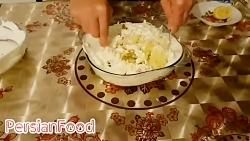 طرز تهیه آسان سالاد الویه مرغ