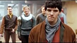 Merlin S01E01 Merlin and Arthur fights