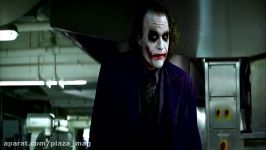 صحنه شعبده بازی جوکر مداد در Dark Knight 2008