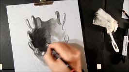 DRAWING SPLASH  How to Draw 3D Splash  Trick Art on Paper