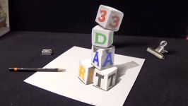 Impossible Drawing Trick  Magic Cubes Illusion  Vamos