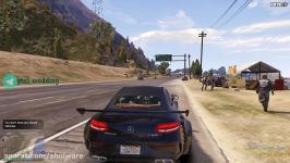 گیم پلی GTA V چندین مود خودرو سوپر اسپورت واقعی همراه مود گرافیکی عالی QuantV