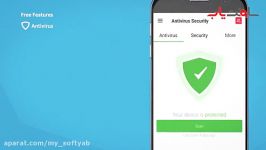 سافت یاب  Avira Antivirus Security for Android  FA