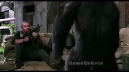 اولین کلیپ فیلم سیاره میمون ها Dawn of Planet of Apes