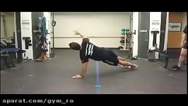 Push up Rotation شنای سوئدی به همراه چرخش