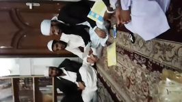 حضور برادر محمدامین بالش زر در محفل انس قرآن اجرای سرودی استادصحت را به