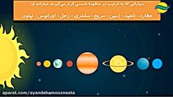 آموزش منظومه شمسی برای دانش آموزان