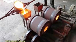 ریخته گری سانتریفیوژ یا گریز مرکز centrifugal casting