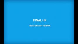 پیش نمایش ابزار Final IK برای یونیتی