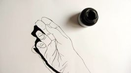 How to Draw a Hand using pen and ink