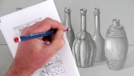 How to Draw a Still Life Bottles and Jugs