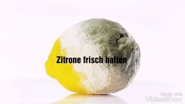 Zitrone frisch halten