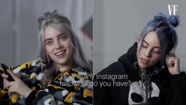 Billie Eilish Same Interview One Year Apart  Vanity Fair