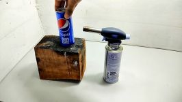 Pepsi Can VS Gas Torch Experiment 