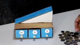 How to Make Coin Sorting Machine from Cardboard