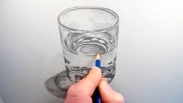 How to Draw a Glass of Water Narrated Step by Step