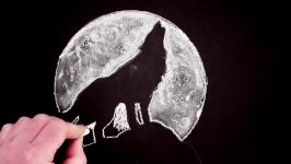 How to Draw a Wolf Howling at the Moon Step by Step
