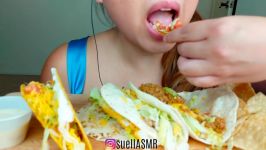 ASMR SPICY CHICKEN TACOS SUPREME