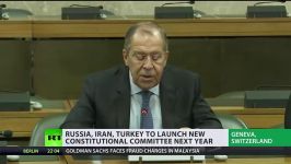 Russia Iran Turkey agree to launch Syrian constitution mittee