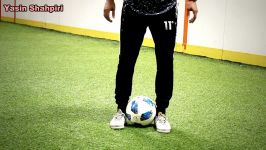 اموزش حرکت فوتبال بالا اوردن توپ#3 نمایشی توسط یاسین شاهپیری