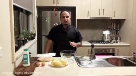 7 آموزش پخت کوکو سیب زمینی به سبک ساندویچی
