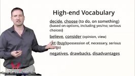 IELTS TOEFL Vocabulary 7 High end Alternative Words