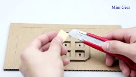 Build a Safe with Combination Number Lock and Key from Cardboard