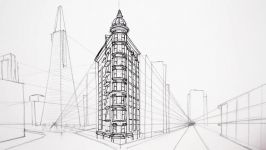 How to Draw in 2 Point Perspective Buildings San Francisco