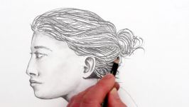 How to Draw a Female Face in Profile Narrated