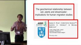 The geochemical relationship between soil plant and streamwater