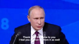 Putin jokes that intelligence officers and journalists have much in mon