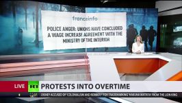 Blue Vests looming French govt promises bonus for police but