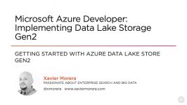 آموزش آژور ویژه برنامه نویسان این مجموعه پیاده سازی Data Lake Storage Gen2...