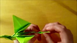 اوریگامی اژدها  آموزش ساخت اژدها کاغذی  کاردستی