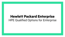 HPE Server Options for Enterprise