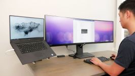 بهترین مانیتور مانیتورینگ تک مانیتور  Dell U4919DW Ultrawide