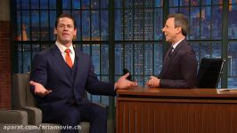 حضور John Cena در تاک شوی Seth Meyers