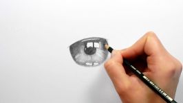 How to draw shade a realistic eye with teardrop  Step by Step Drawing Tutorial